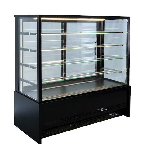Кондитерская витрина Кондитер Куб XL 1,3 м 0+7 С*