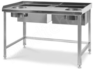 Стол для дочистки картофеля и овощей СО-С-2-1500.800-02 (СО-2/1500/800),Атеси