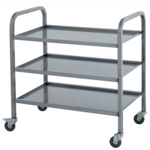 Тележка для сервировки ТДСп - 900*600*860 "Profi Inox", 3 уровня